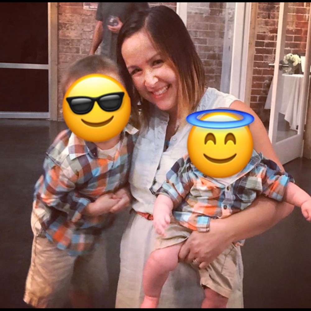 Carters Spring Plaid Shirts - Big Bro/Little Bro